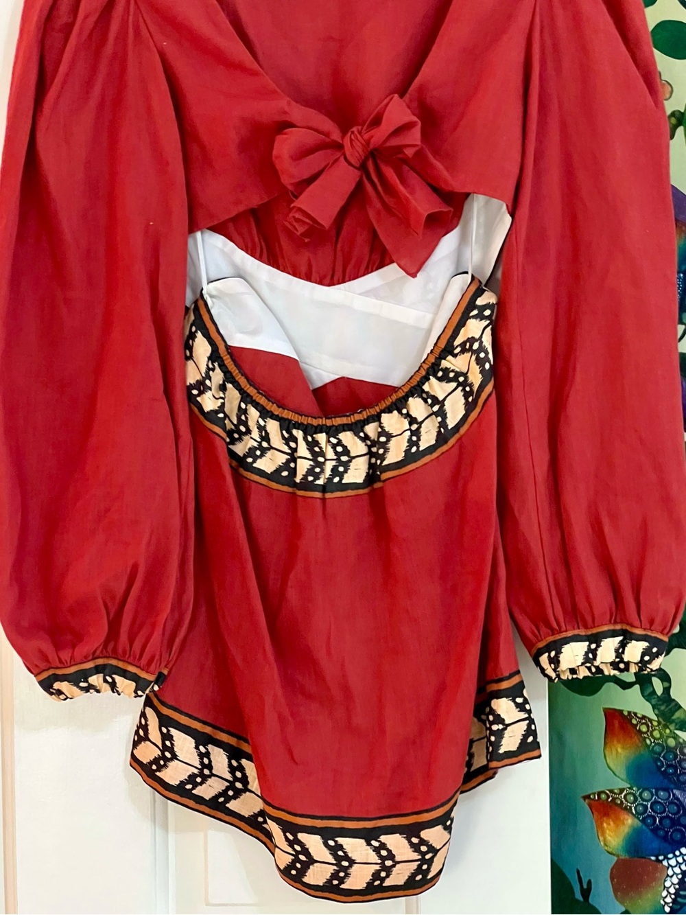 ๐บ๐HP๐๐บ NWOT Johanna Ortiz Time Gone By Mini Dress - Picture 15 of 16